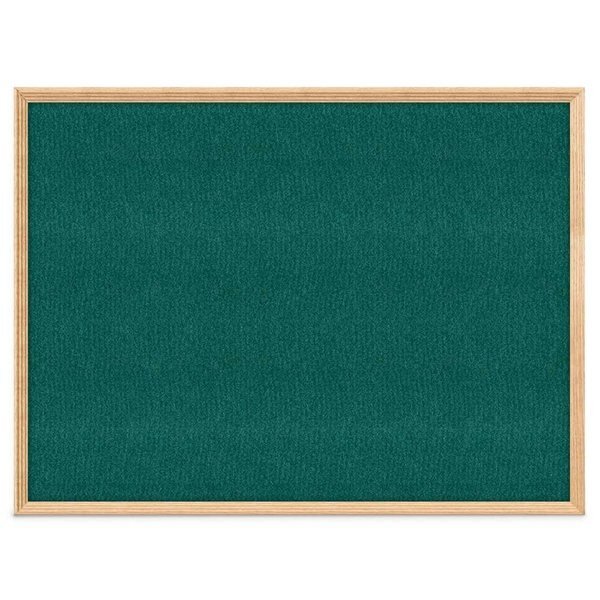 Sliding Door Indoor Enclosed Corkboard, 4, UNITED VISUAL PRODUCTS, Mfr# UV9001ACSH4824-SATIN-CLOUD